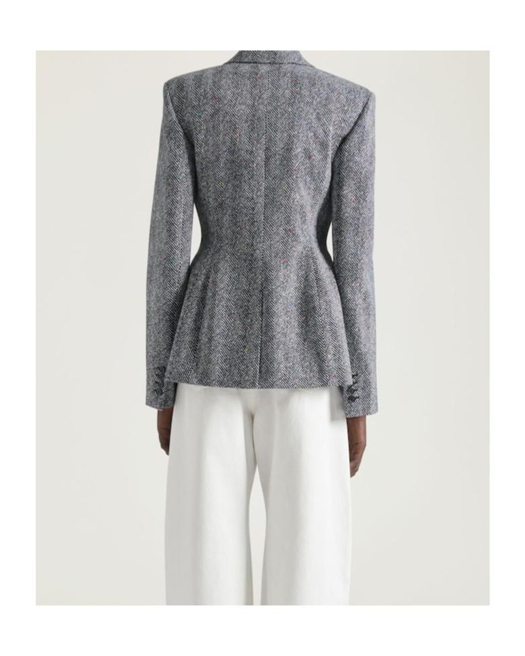 Givenchy Gray Single-Breasted Jacket
