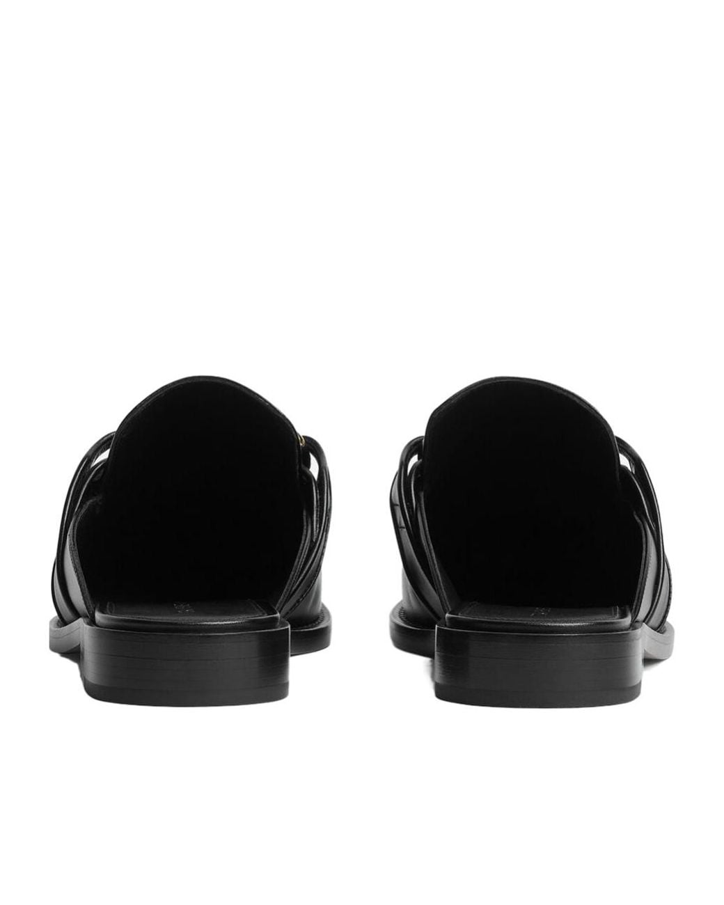 Bottega Veneta Black Astaire Loafers