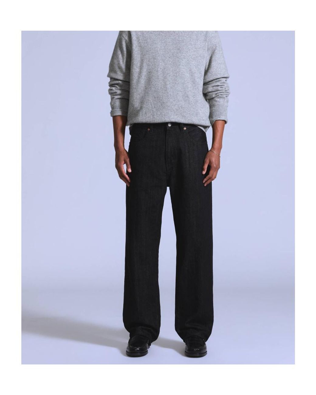 Levi's Black Marker Loose-Fit Jeans for men