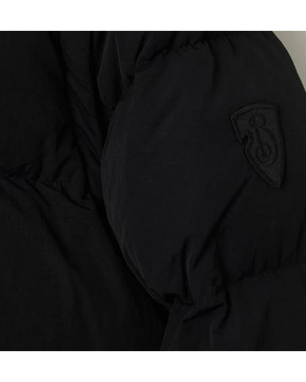 Burberry Black Detachable Sleeve Nylon Puffer Jacket for men