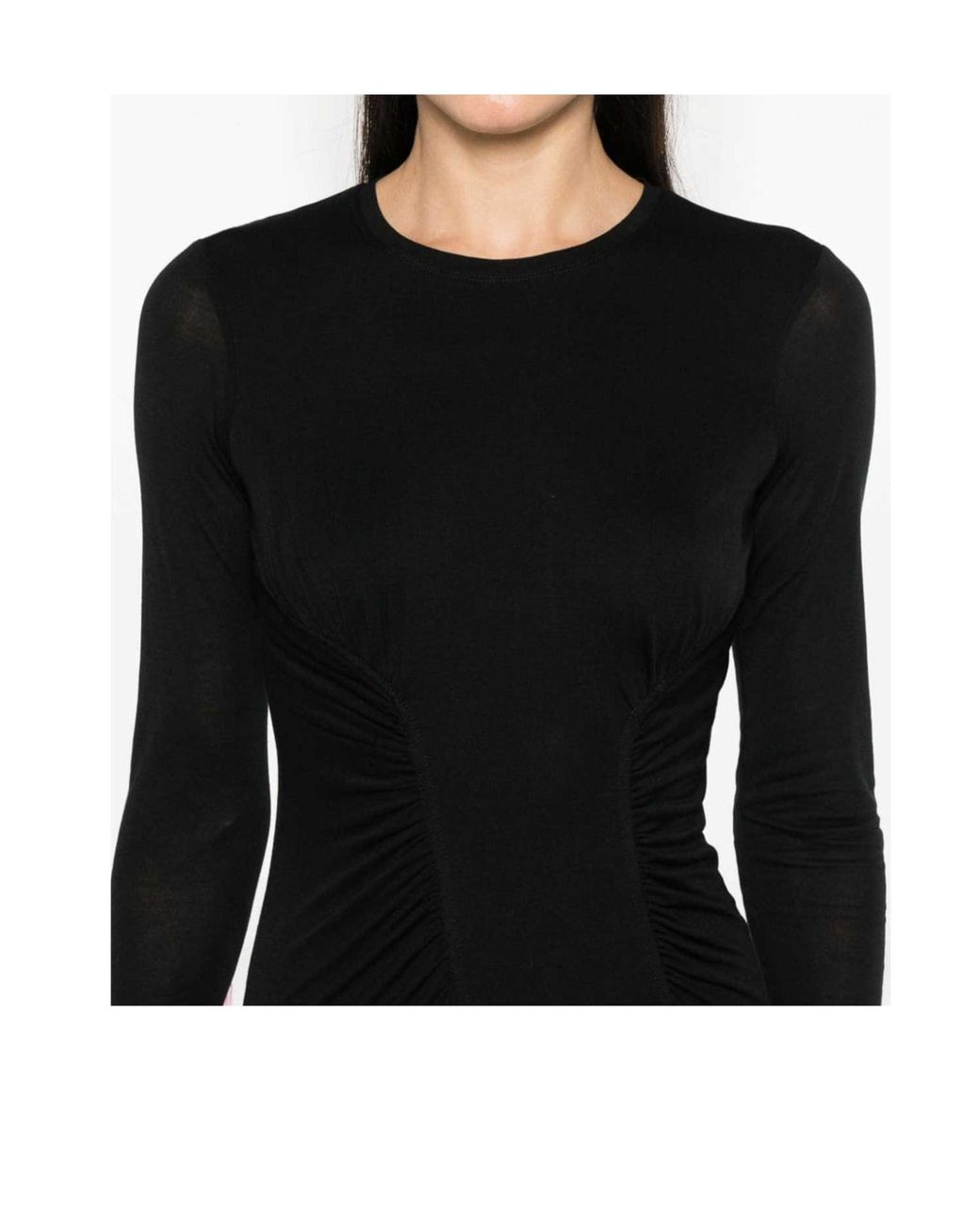 Ulla Johnson Black Long-Sleeved Dress