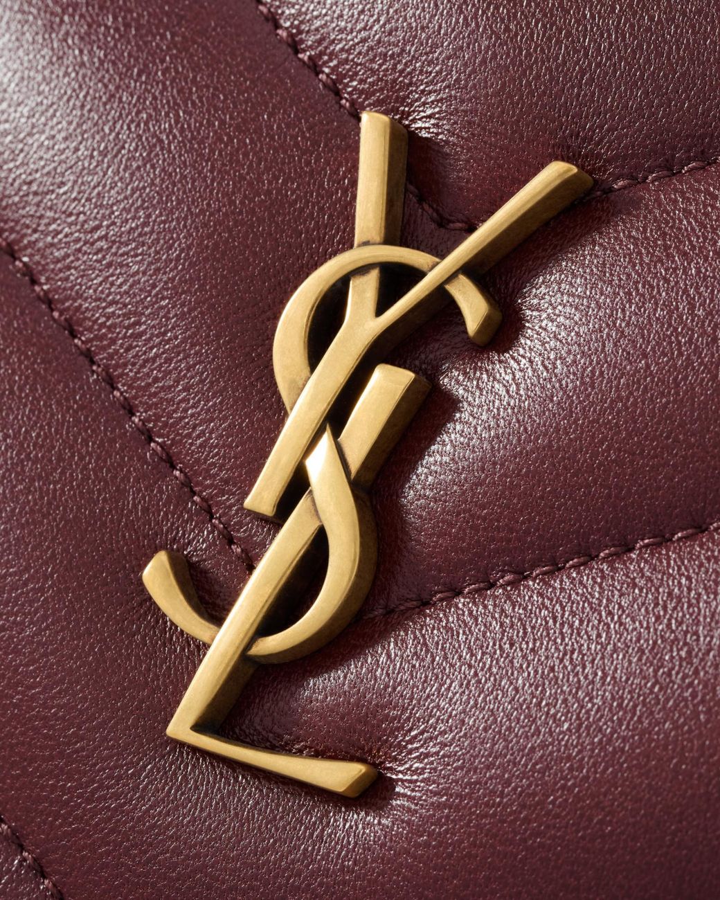 Saint Laurent White Loulou Zip-Up Camara Bag