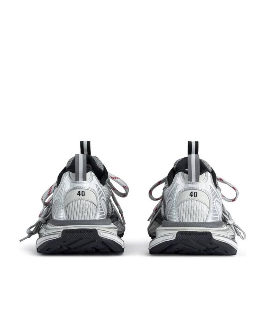 Balenciaga Gray 3 Xl Worn-Effect Sneakers for men