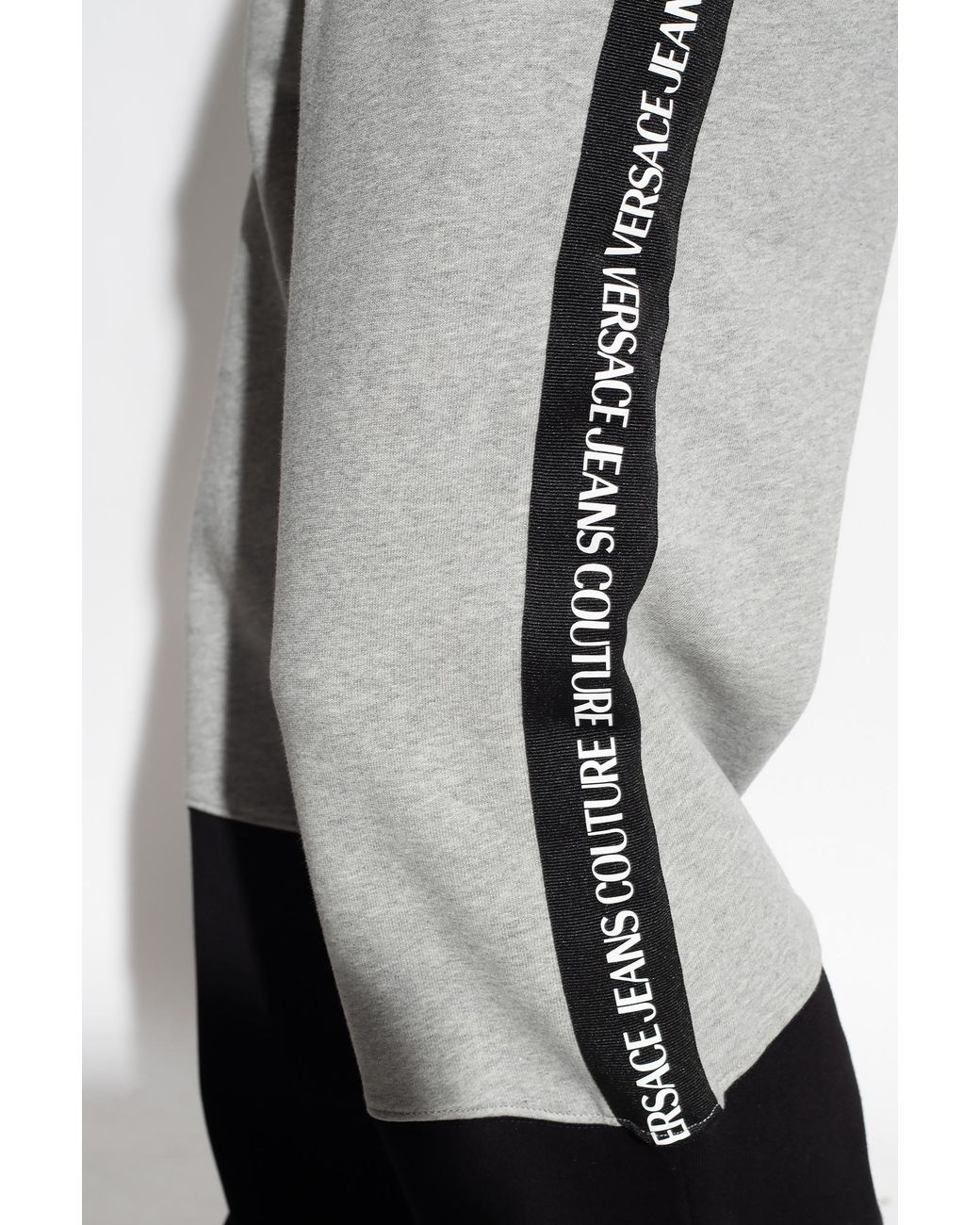 Versace Jeans White Couture Two-Tone Track Pants for men