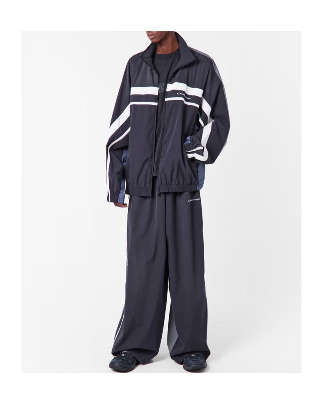 Balenciaga Blue Poly Tracksuit for men