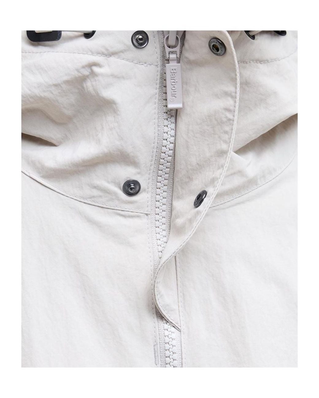 Barbour White Riverdale Showerproof Jacket for men