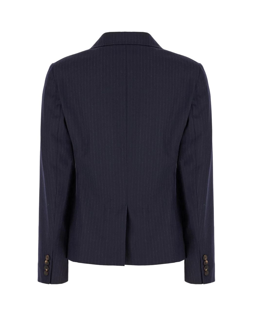 Max Mara Blue Single Breasted Blazer