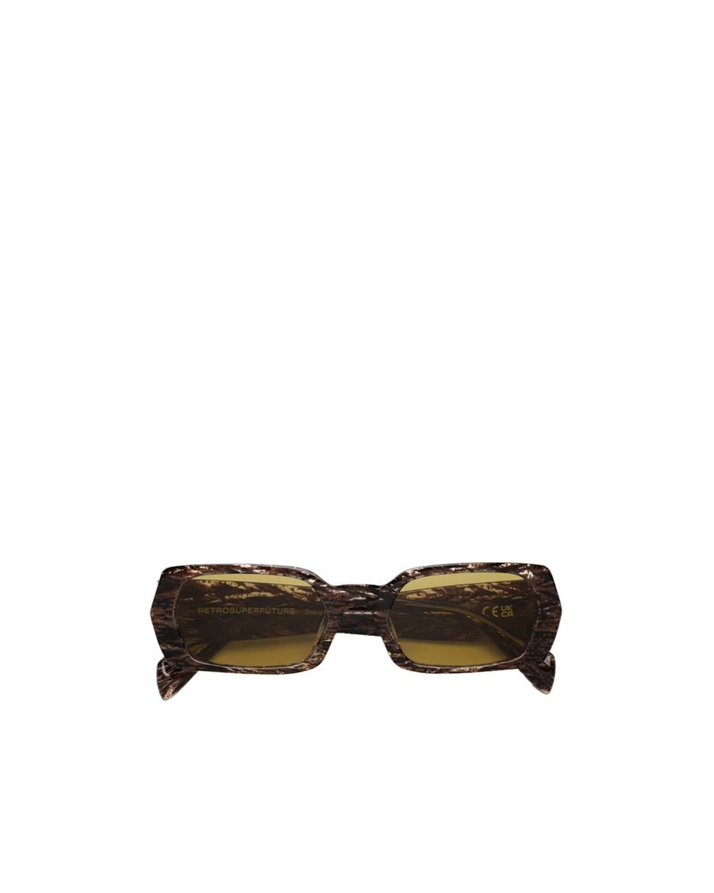 Retrosuperfuture Multicolor Rectangle Frame Sunglasses for men