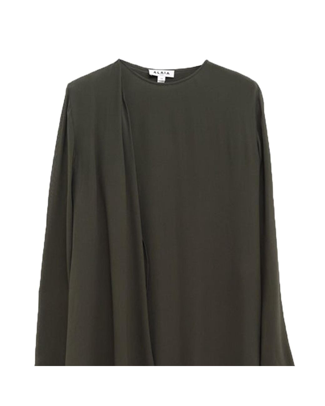 Alaïa Green Kaftan Dress