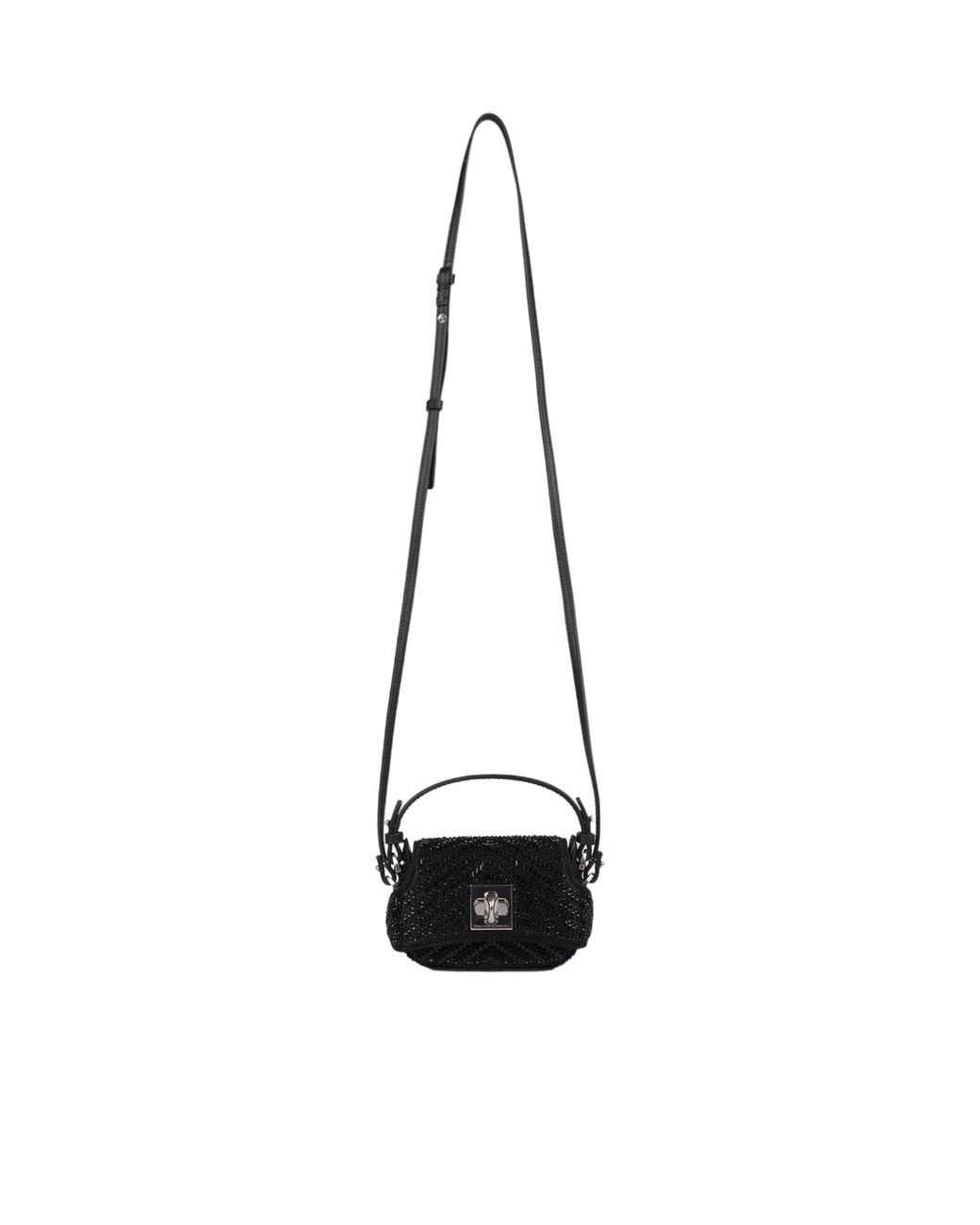 Ermanno Scervino White Crystal Mini Shoulder Bag