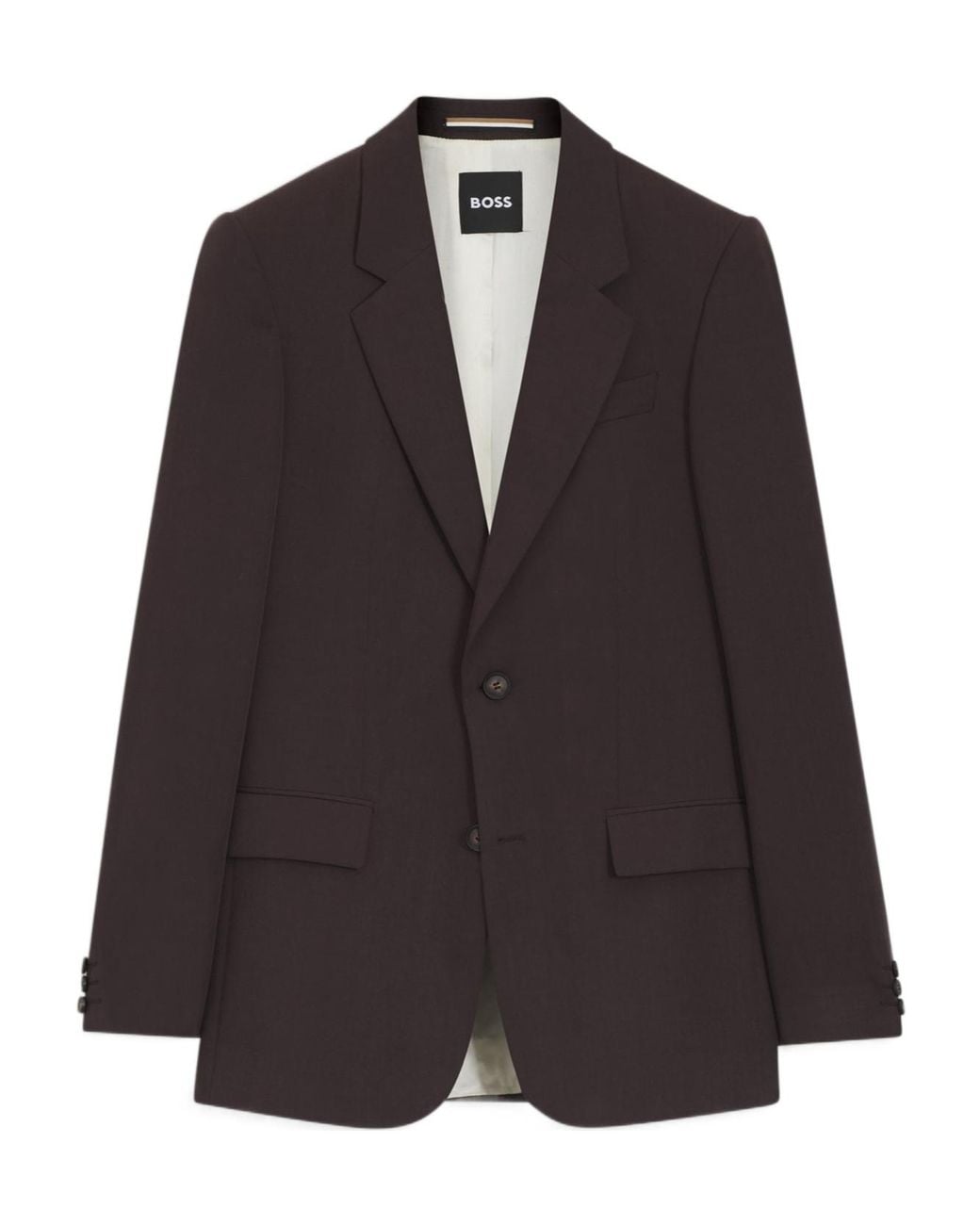 Boss Black Relaxed Single-Breasted Blazer for men