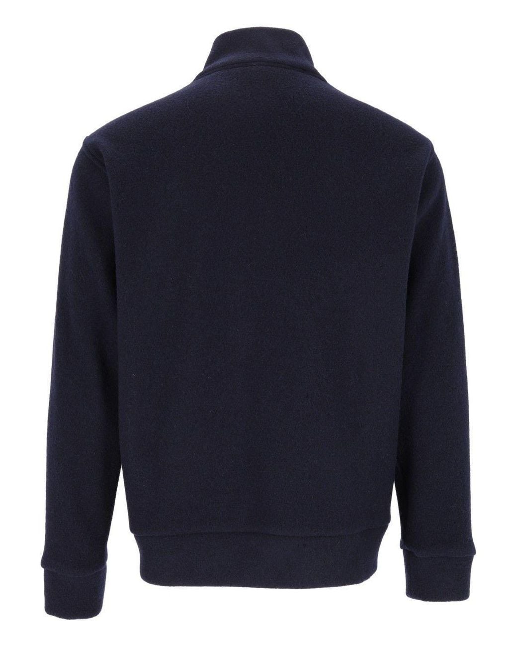 Barena Blue Caopian Buttoned Knitted Jacket for men