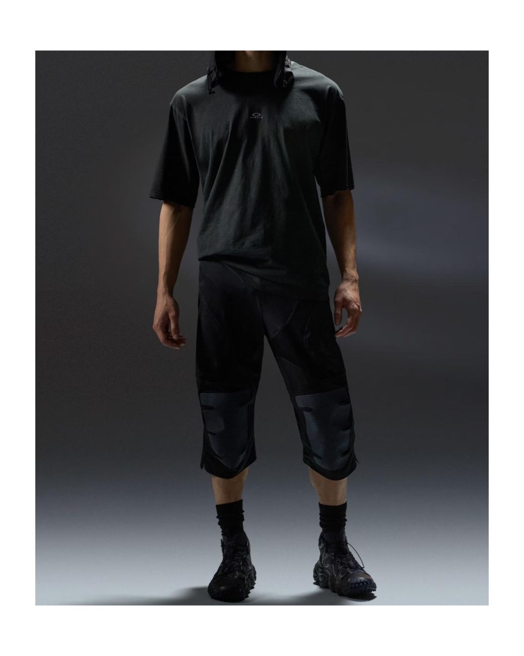Oakley Black Latitude Veil T-Shirt for men