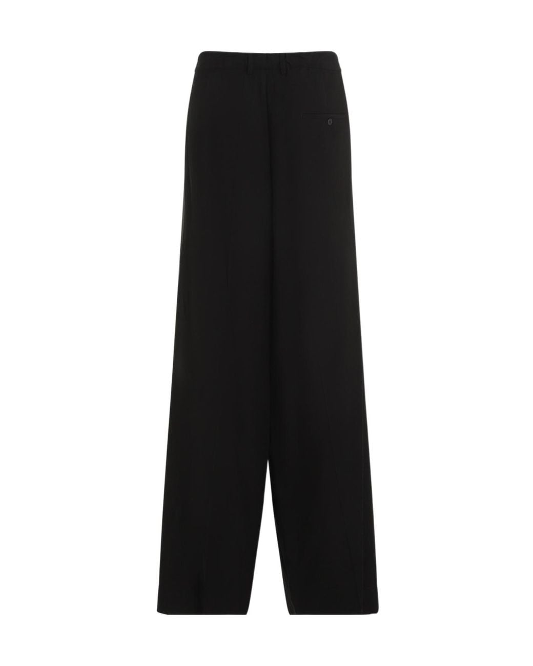 Balenciaga Black Fluid Tailored Trousers