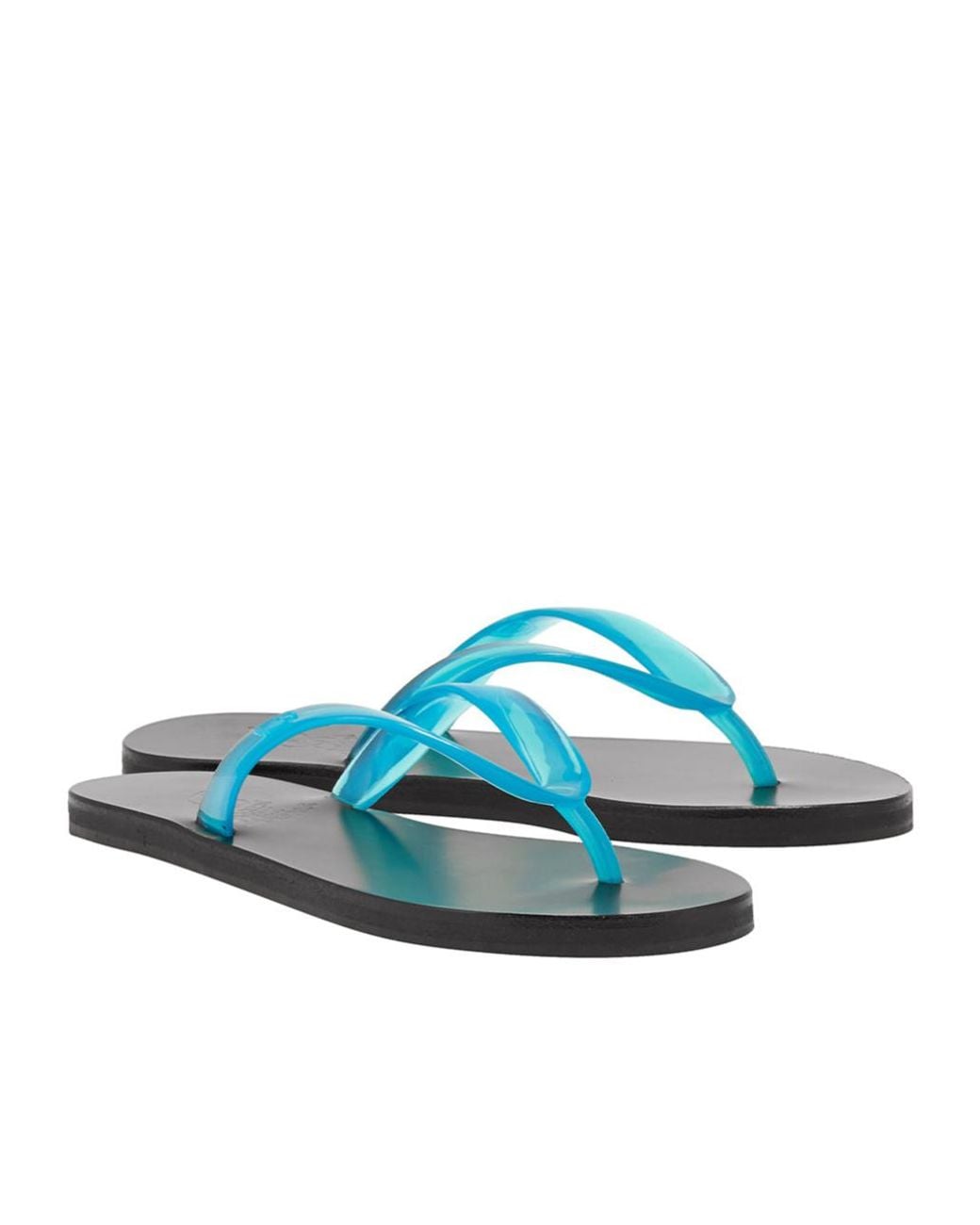 Ancient Greek Sandals Blue Flip-Flops