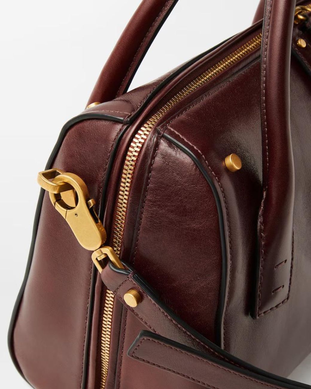 Versace Brown Romy Small Tote Bag