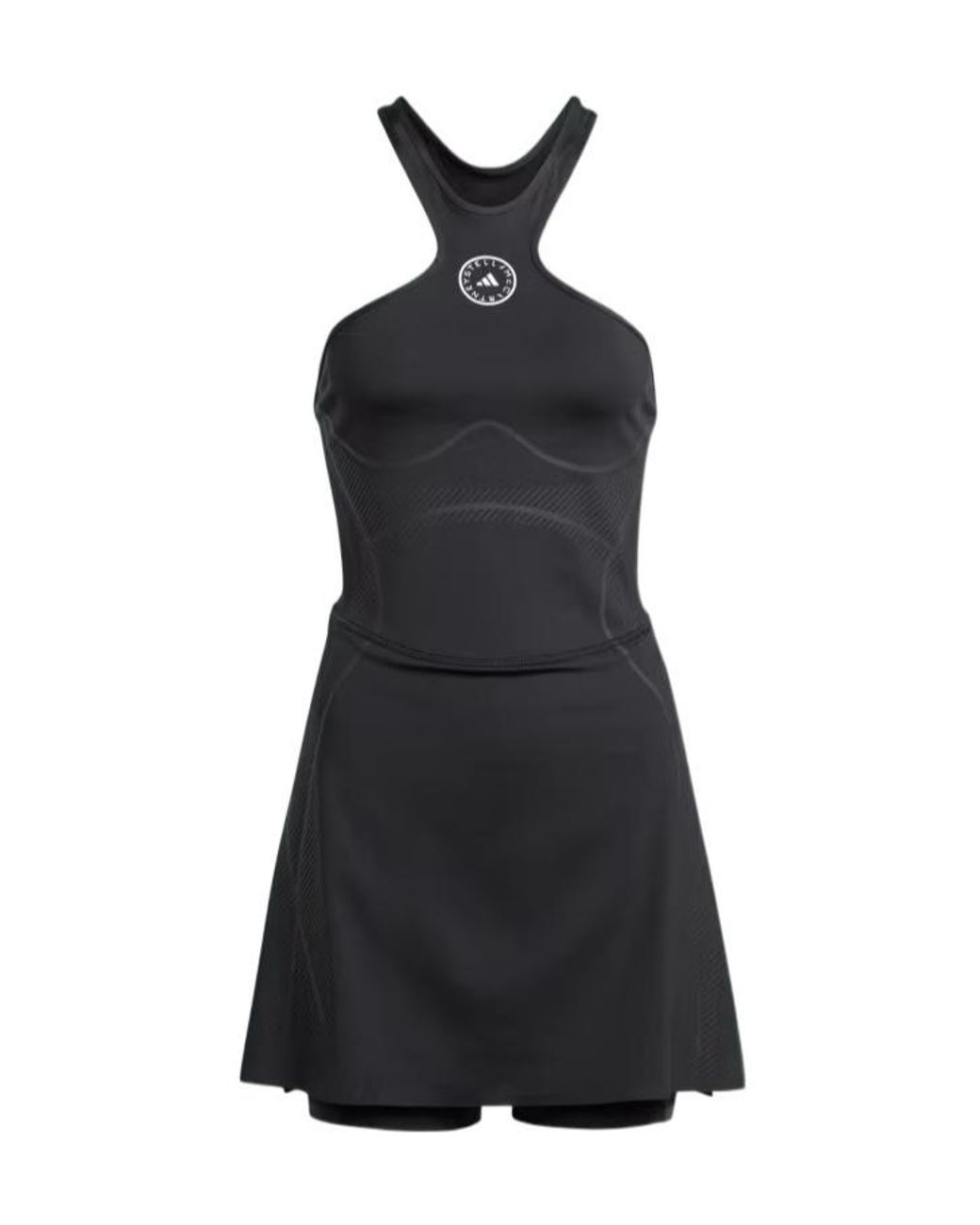 Adidas By Stella McCartney Black Truepace Running Dress