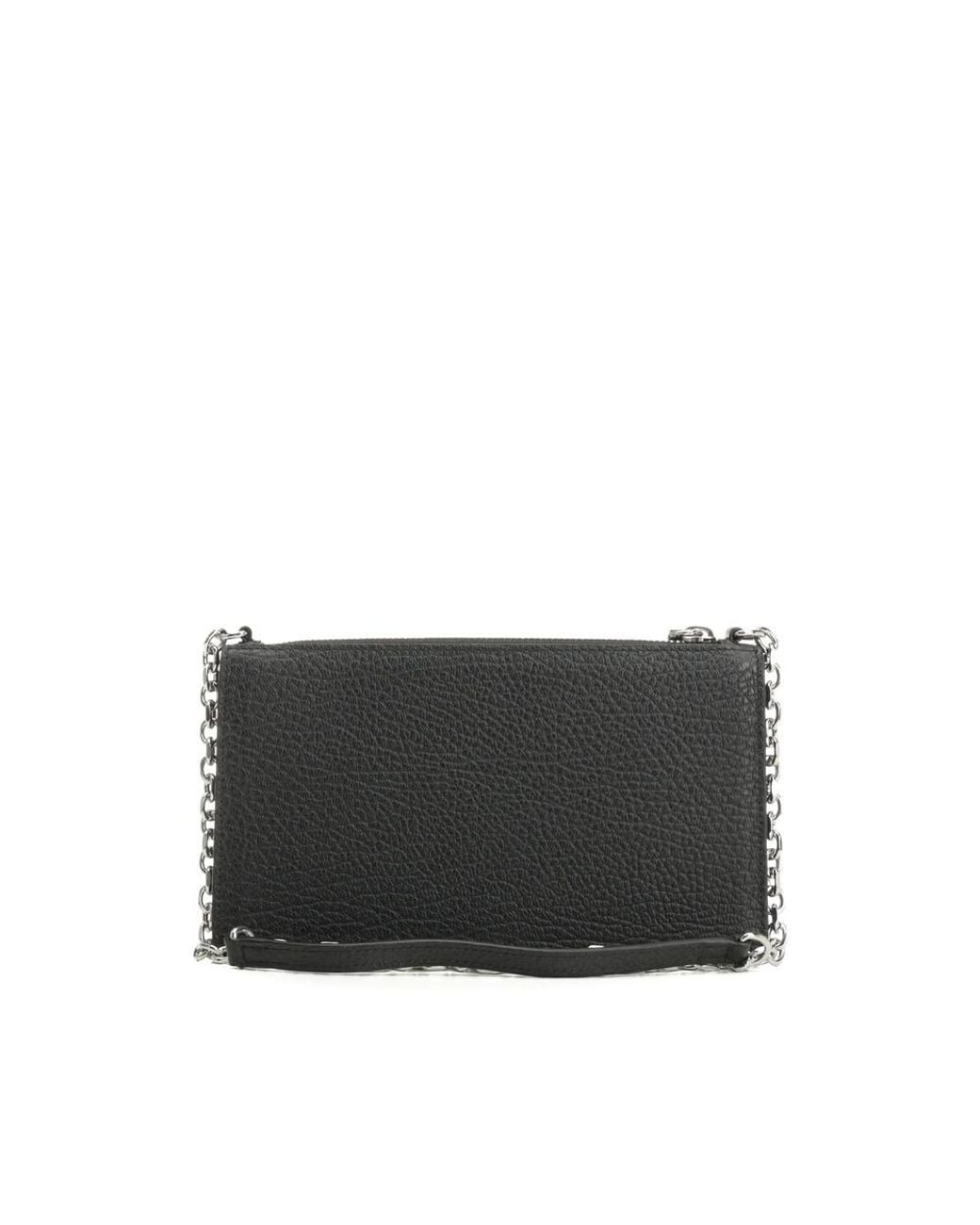 Maison Margiela Black Chain Link Zipped Wallet