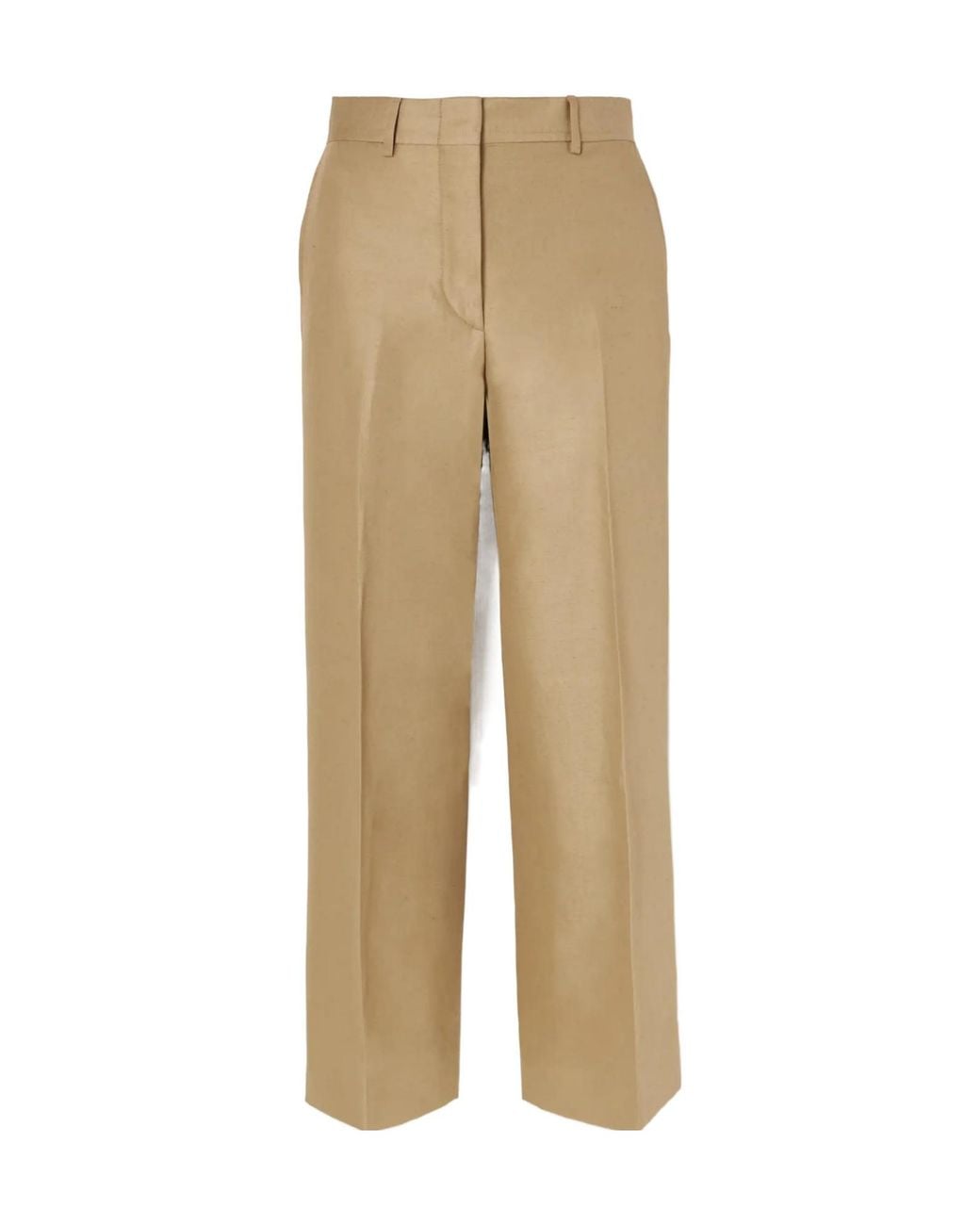 Brioni Natural Blend Twill Straight-Leg Pants