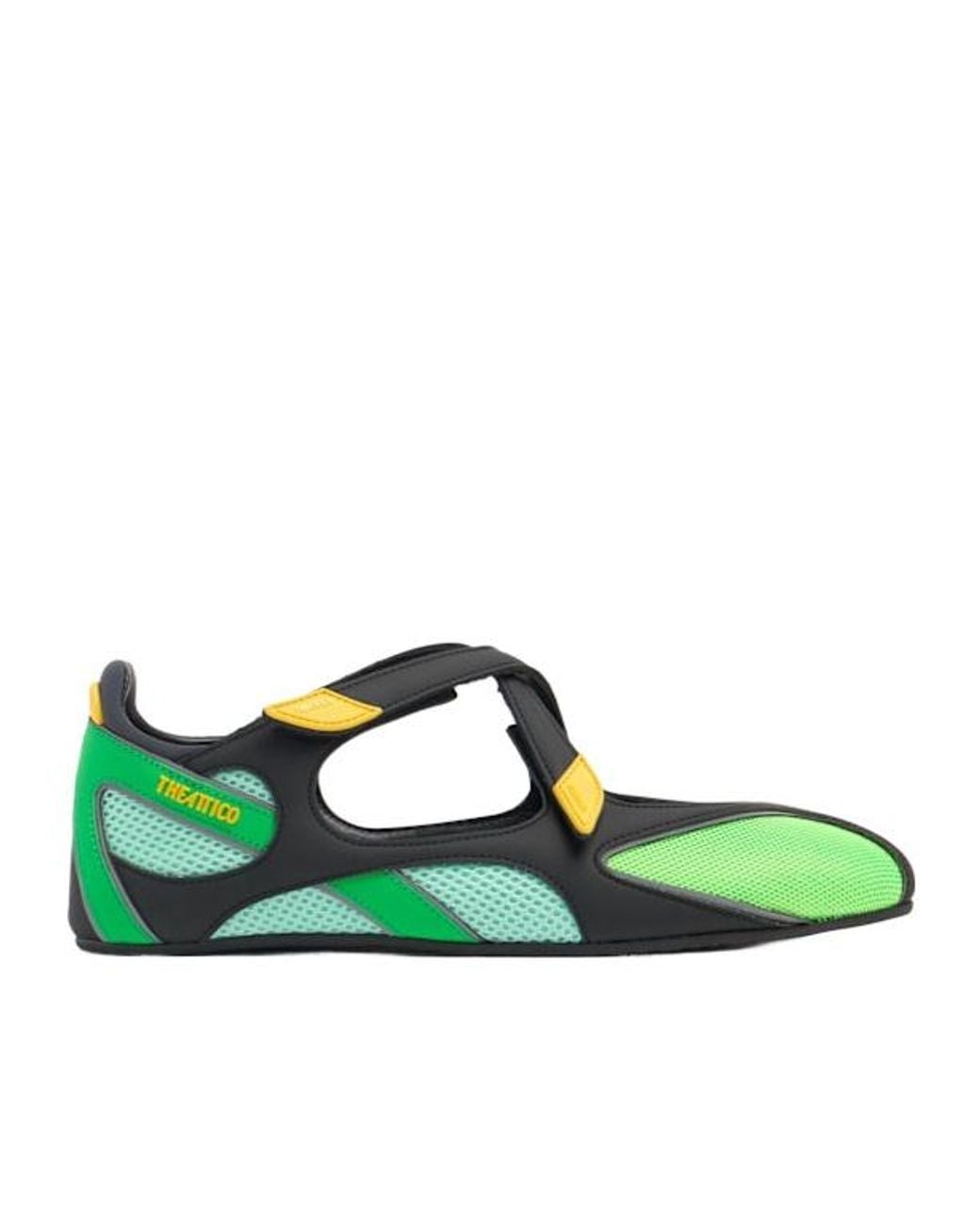 The Attico Green Flat Floor 01 Ballerinas