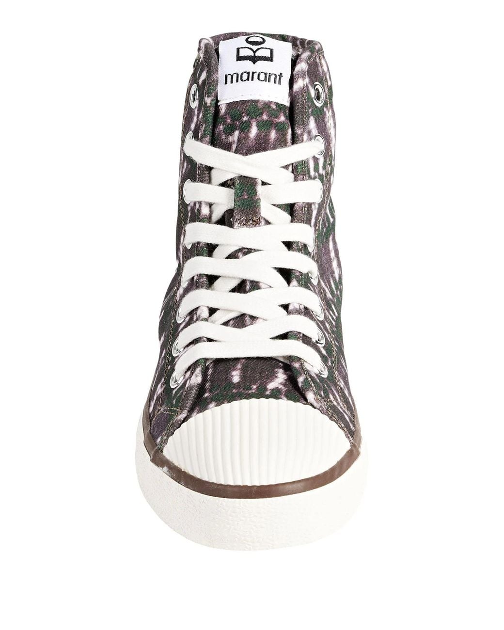 Isabel Marant Black Round Toe High Top Casual Shoes