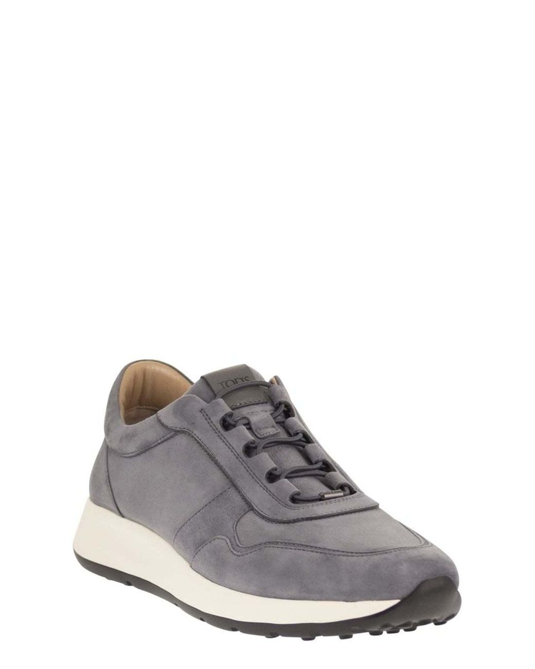 Tod's Gray Dot Lace-Up Sneakers for men