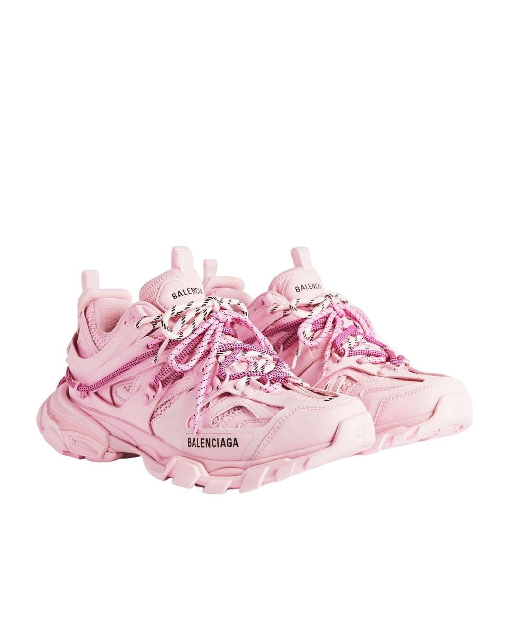 Balenciaga Pink Track Trail Laces Sneaker