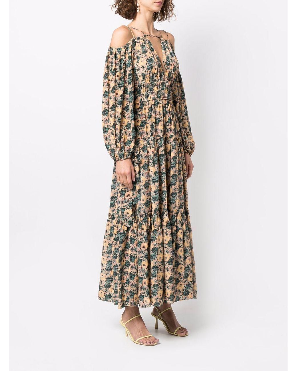 Ulla Johnson Multicolor Long-Sleeved Dress
