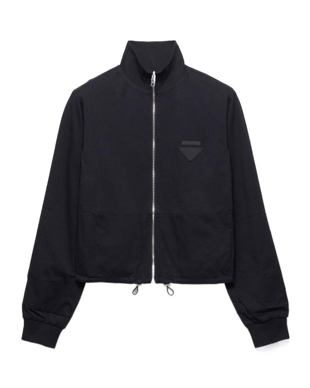 Prada Blue Reversible Zip-Up Jacket