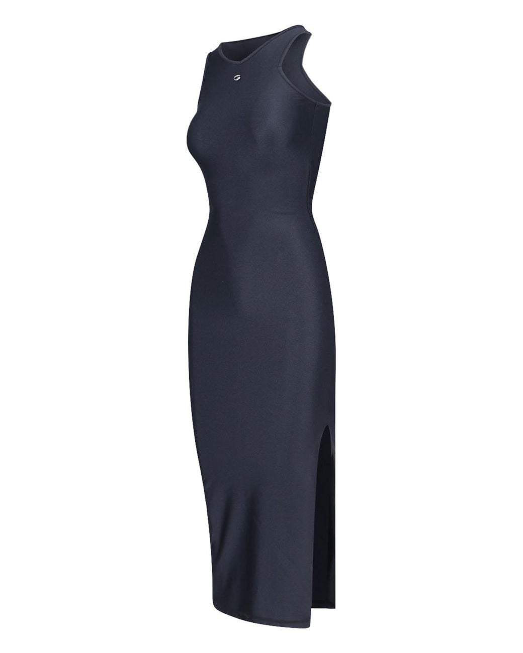 Coperni Black Sleeveless Midi Dress