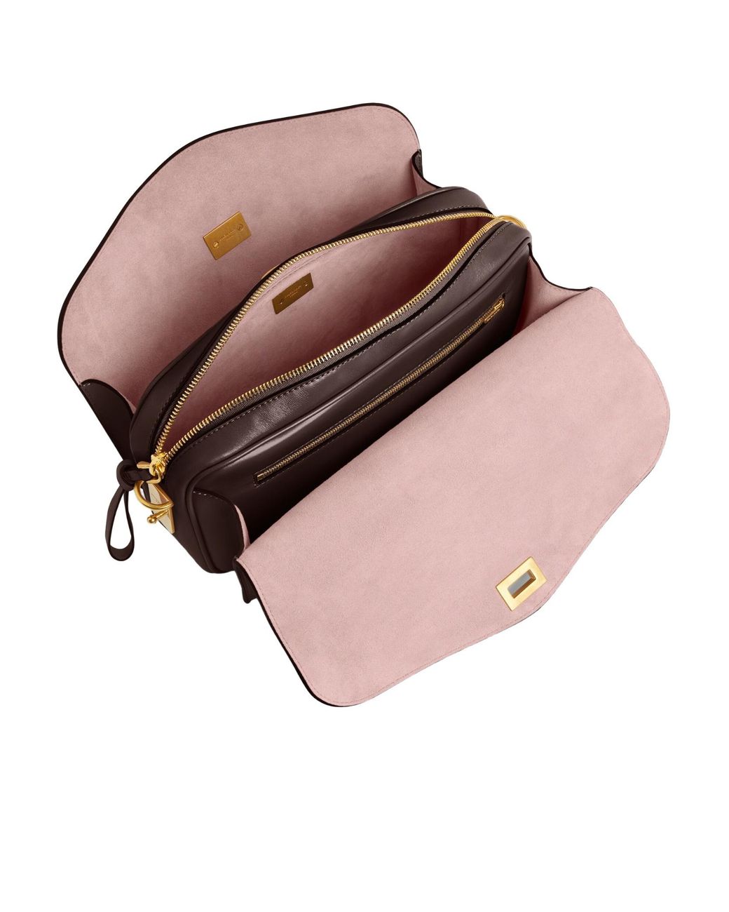 Balenciaga Brown Le 7 Medium Shoulder Bag
