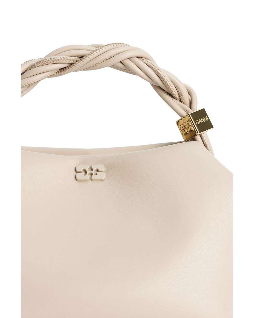 Ganni Natural Small Bou Bag