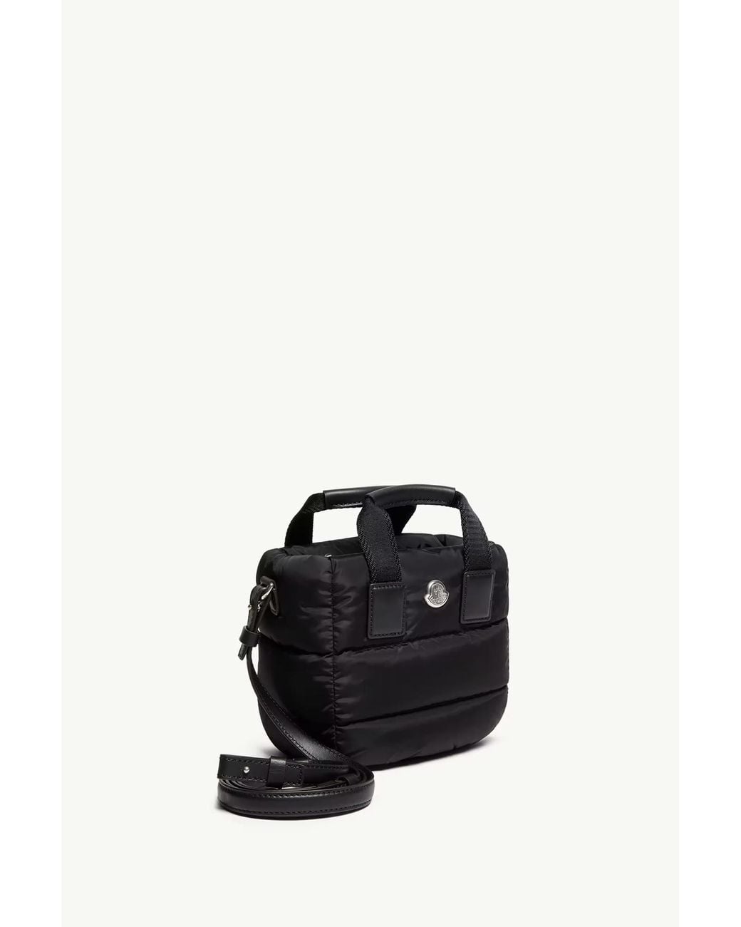 Moncler Black Micro Caradoc Tote Bag