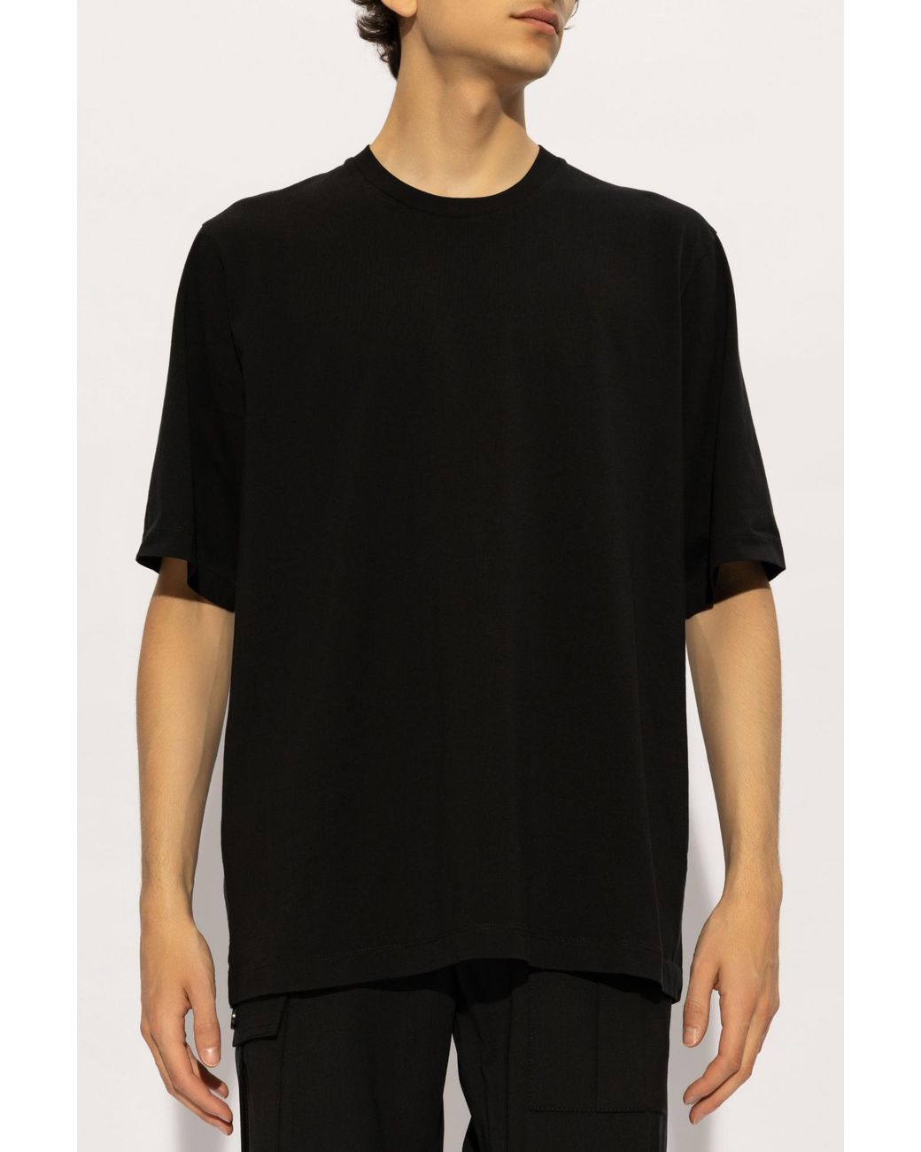DSquared² Black Logo Printed Crewneck T-Shirt for men