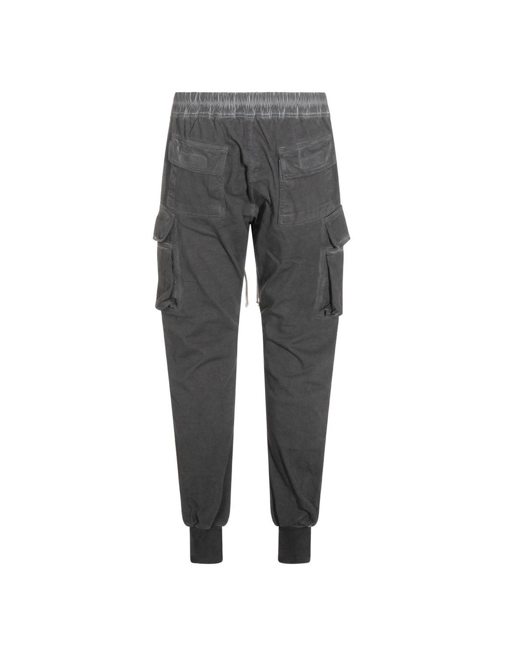Rick Owens Gray Tower Mastodon Cut Trousers for men