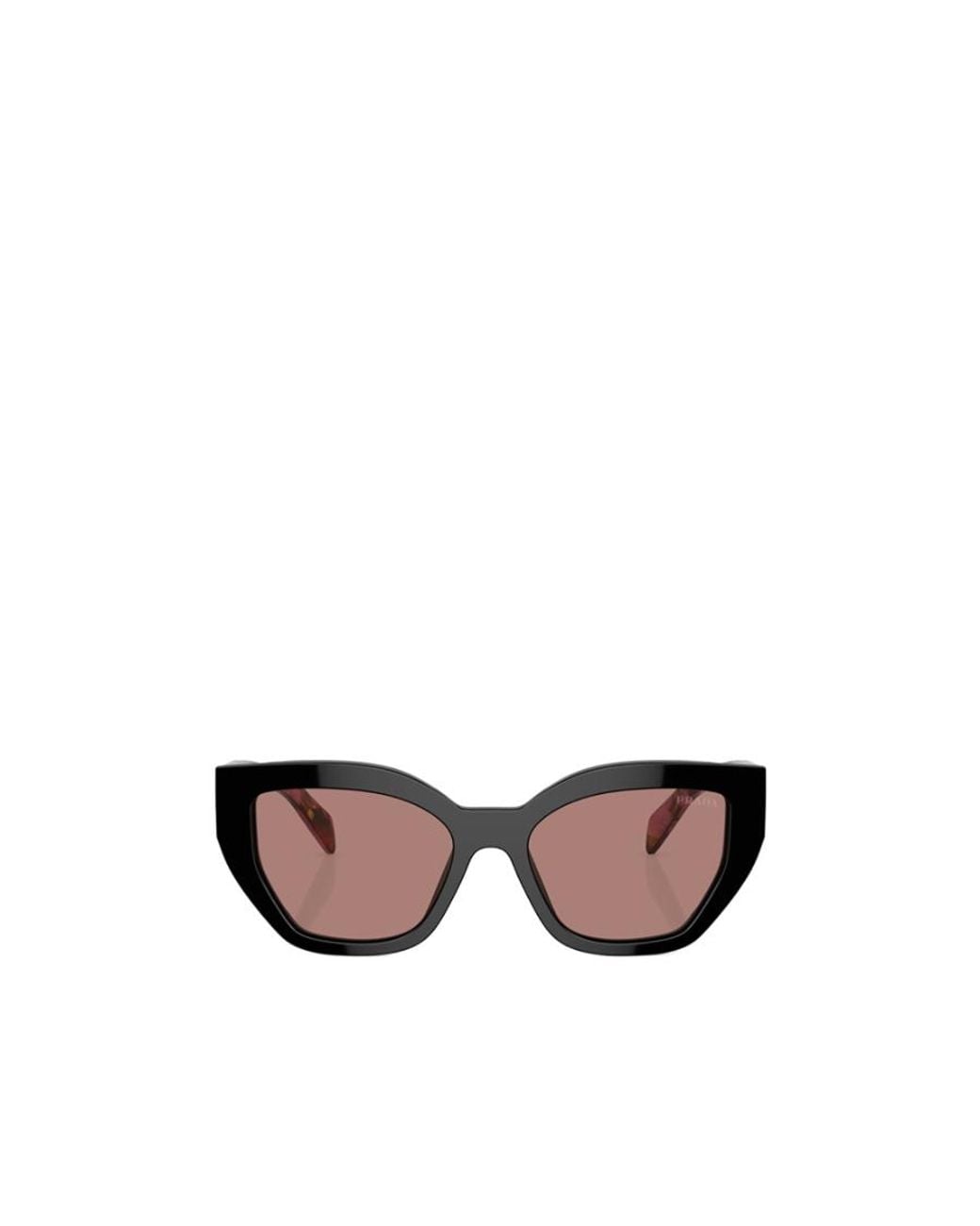 Prada Multicolor Eyewear Butterfly Frame Sunglasses