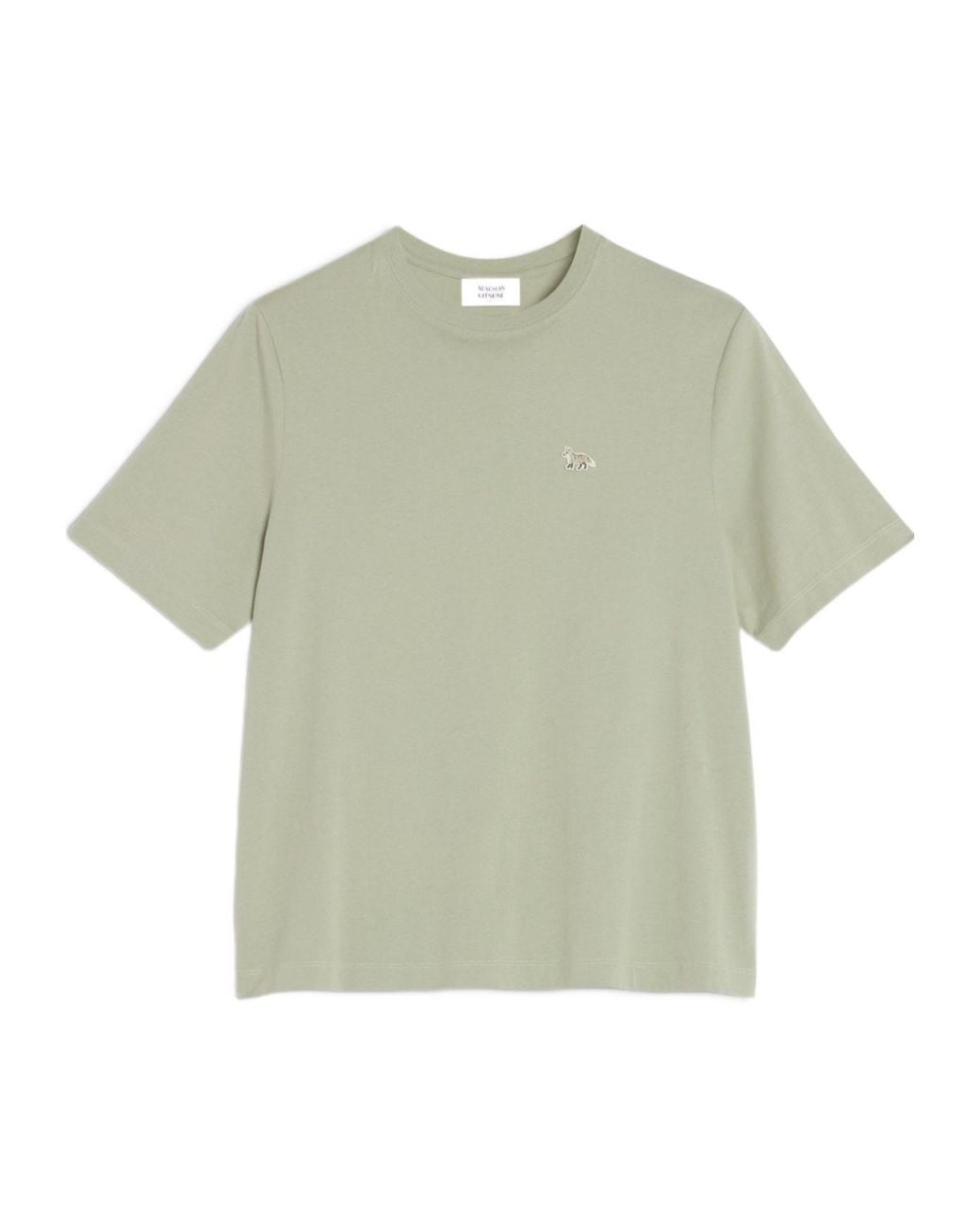 Maison Kitsuné Green Baby Fox Patch Comfort Tee-Shirt