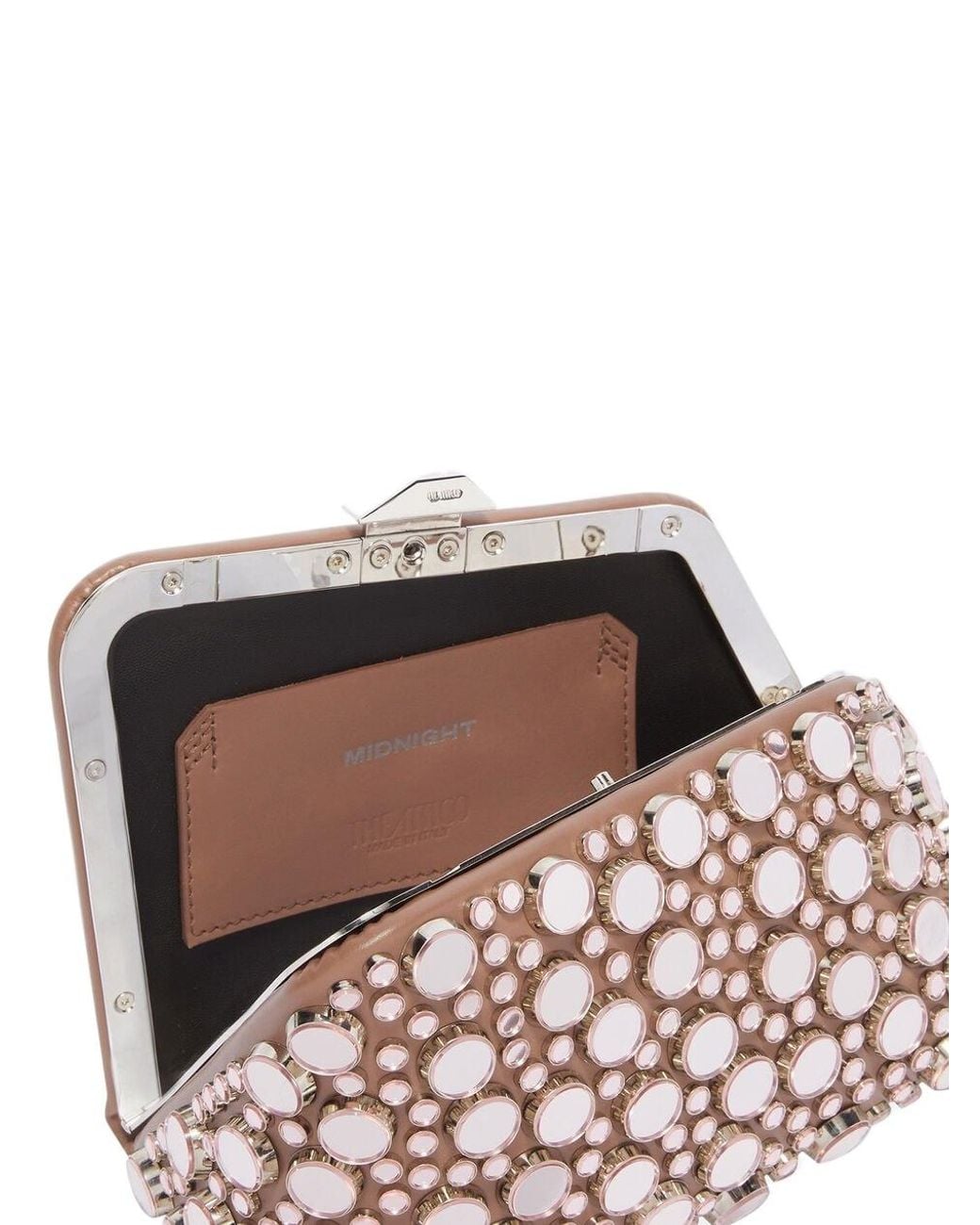 The Attico Multicolor The Midnight Mini Clutch Bag