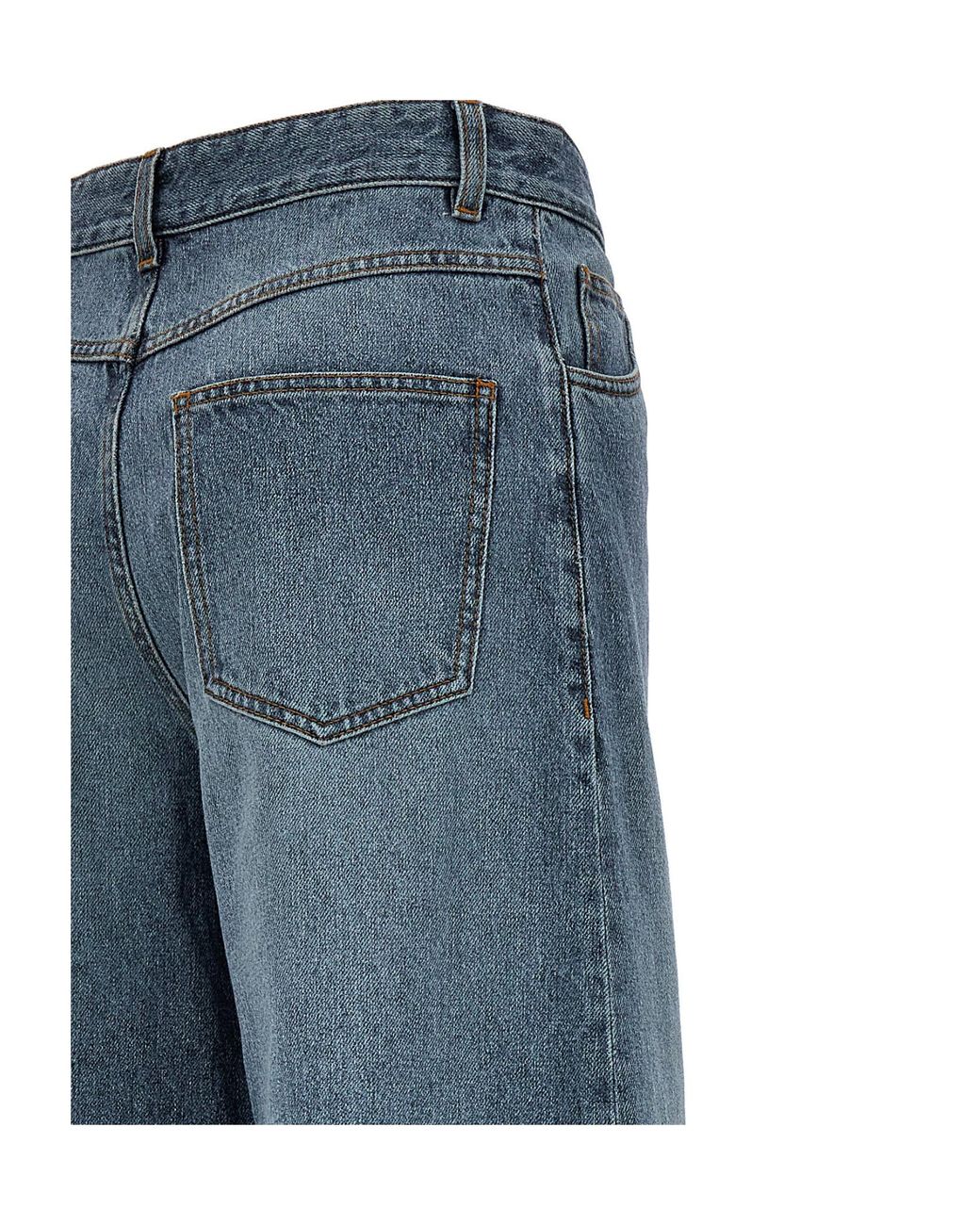 Chloé Blue Chloé Wide-Leg Jeans