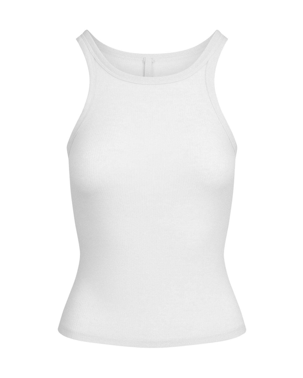 Skims White Tank Cami Top