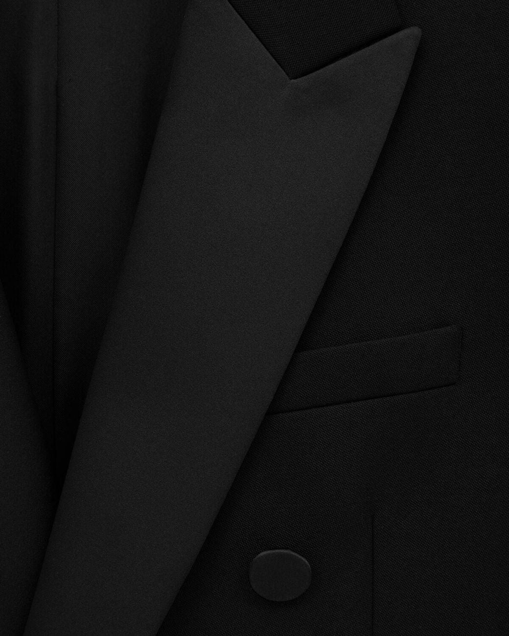 Saint Laurent Black Tuxedo Jacket for men