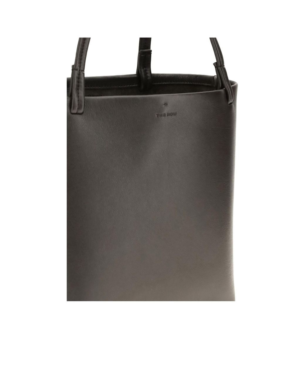 The Row Black Medium Park Tote Bag