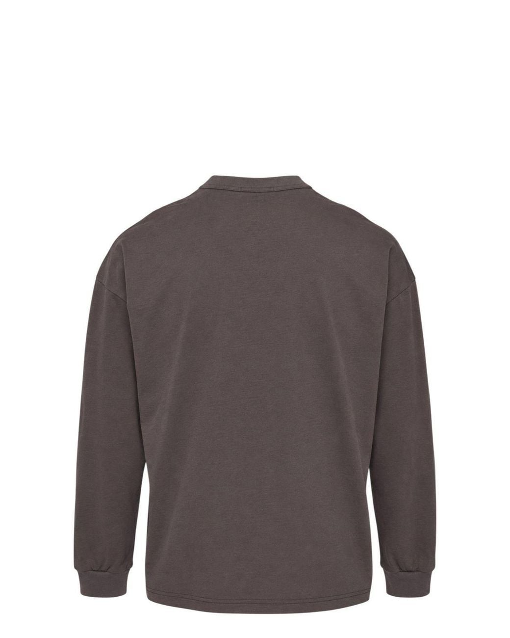 Comme des Garçons Gray Crew-Neck T-Shirt for men