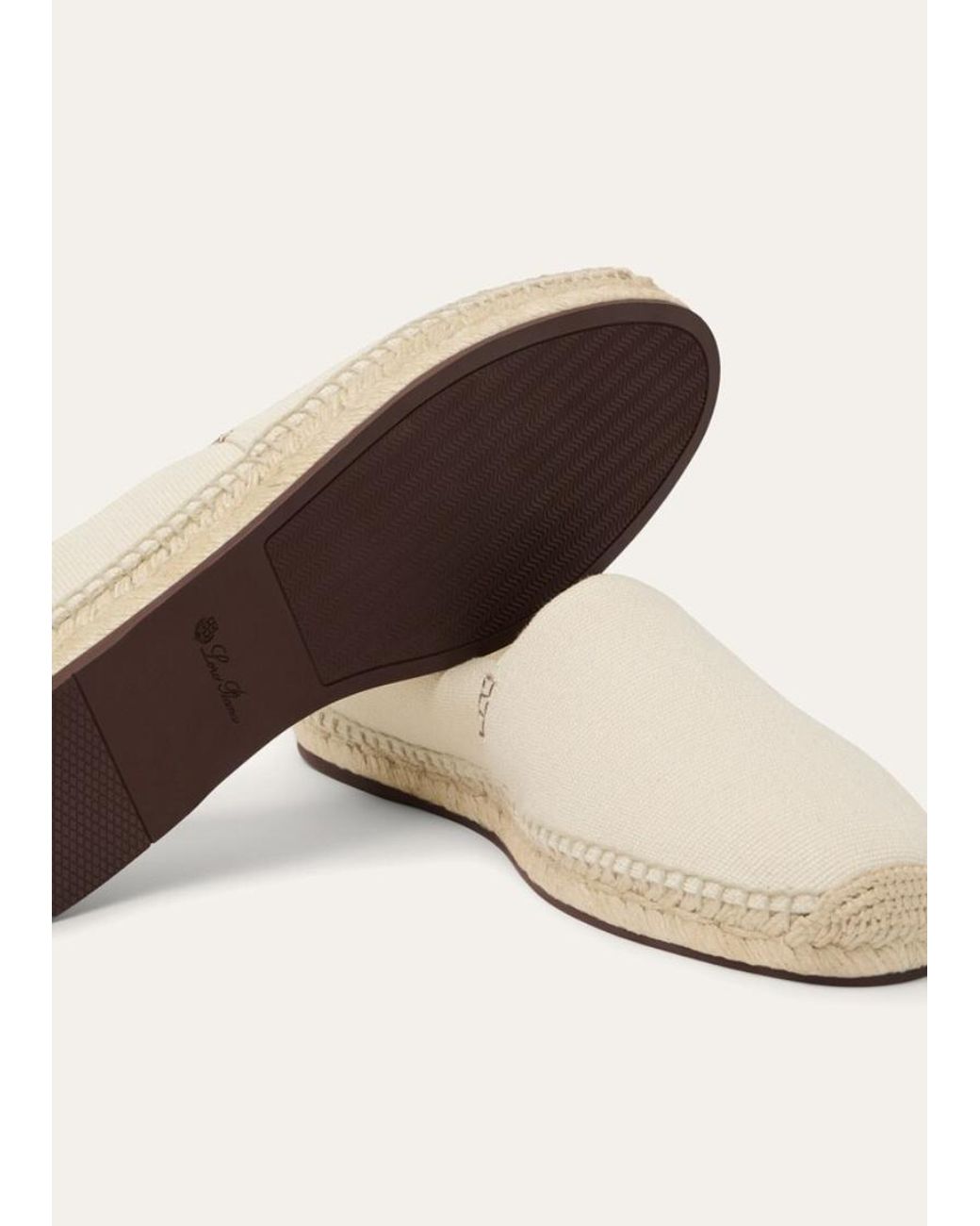 Loro Piana Natural Basque Walk Espadrilles for men