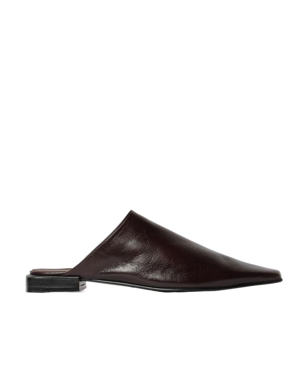 Alohas Brown Flat Mules