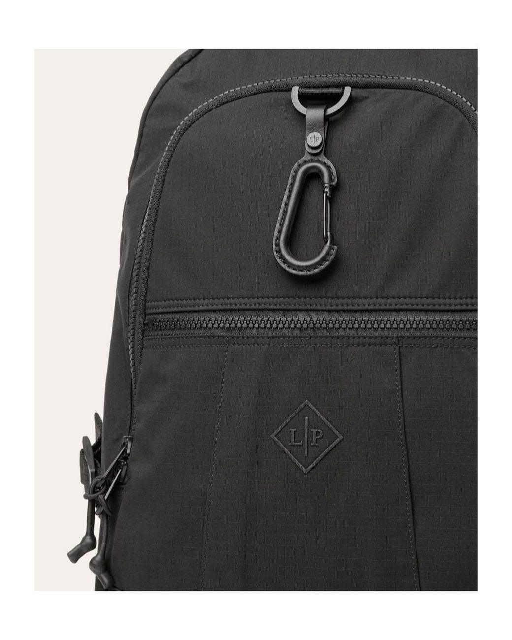 Loro Piana Gray Large Pioneer Backpack for men