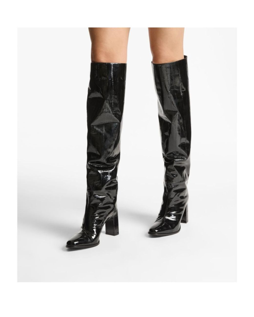 Jimmy Choo Black Caly Over The Knee 85 Boots