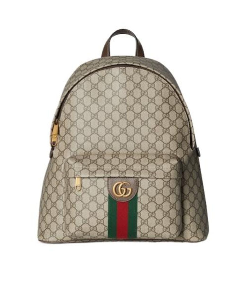 Gucci Natural Ophidia Monogrammed Medium Backpack for men