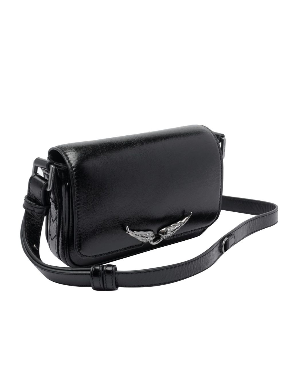Zadig & Voltaire Black Le Zazi Vintage Shoulder Bag