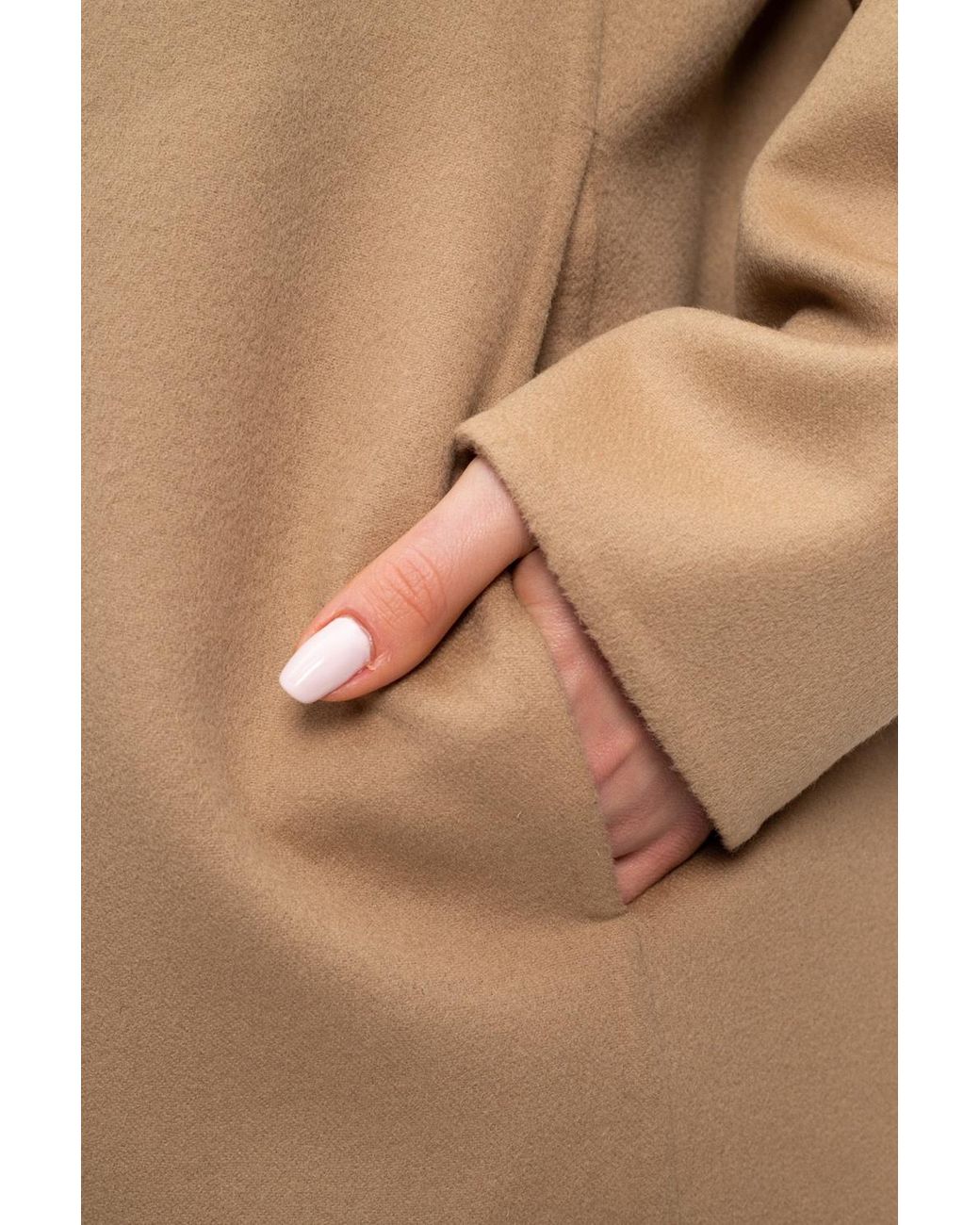 Stella McCartney Natural Bilpin Single-Breasted Coat